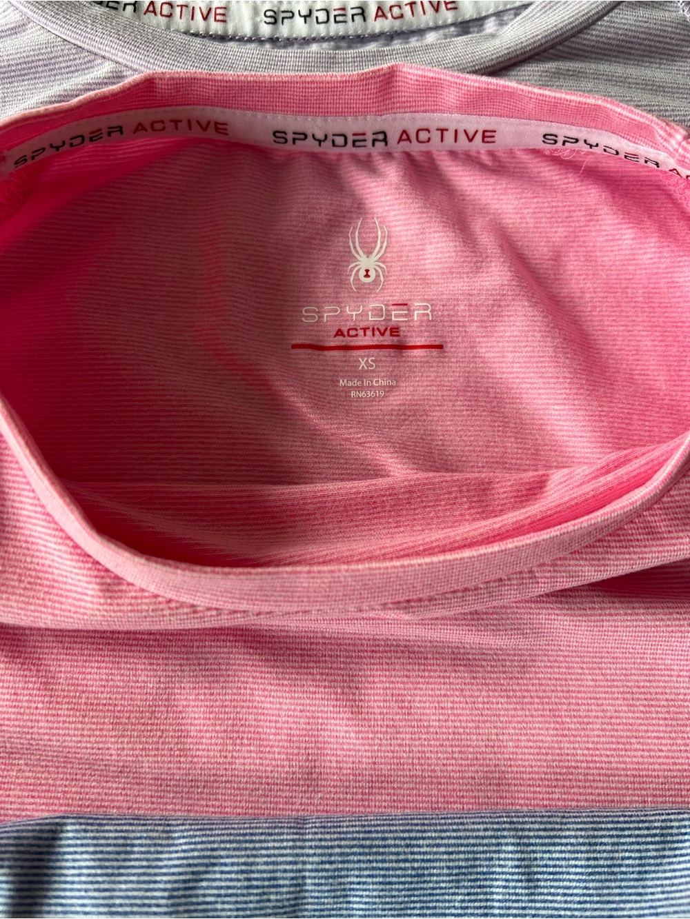 Spyder Bundle 3 Active Long Sleeve Tops XS Thumb Holes - Picture 7 of 15